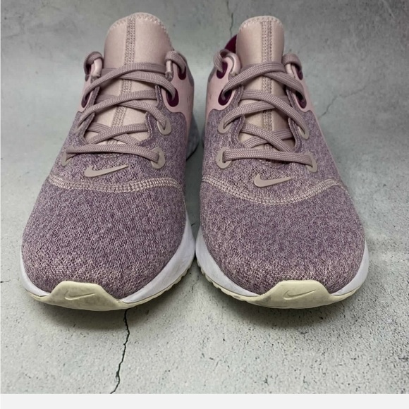 Nike Legend React Plum Chalk Woman’s Sz 11 Pink Plum Runners - Picture 4 of 8